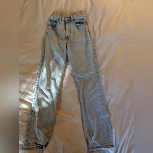 Highwaisted Straight Jeans